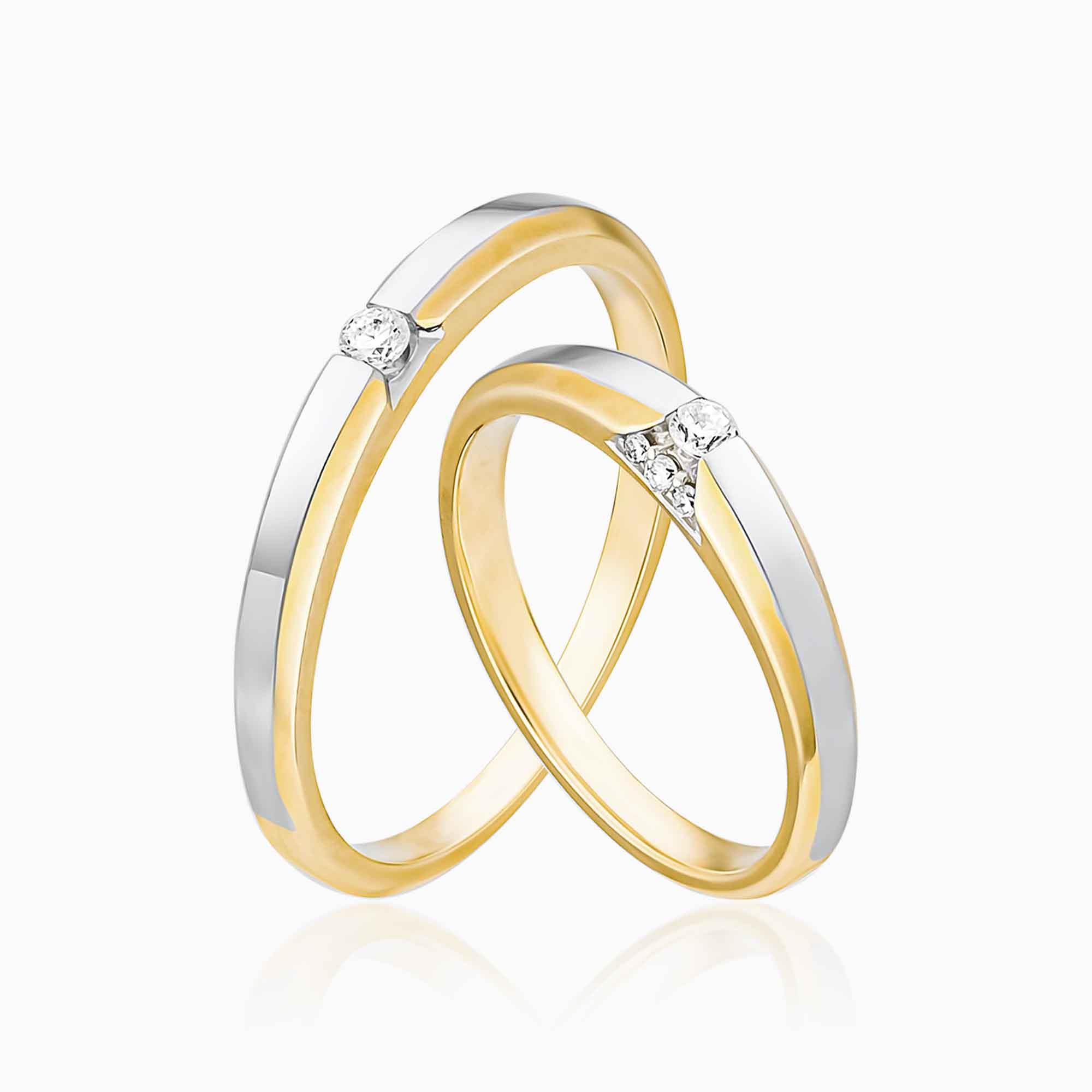 Nhẫn cưới đính kim cương