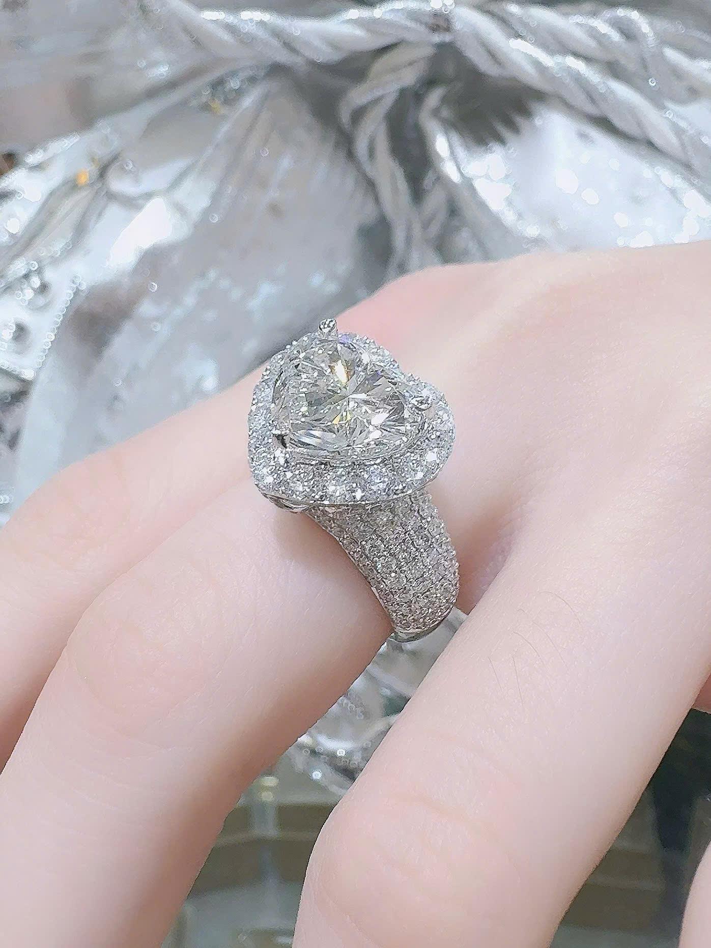 Nhẫn chủ trái tim 10m